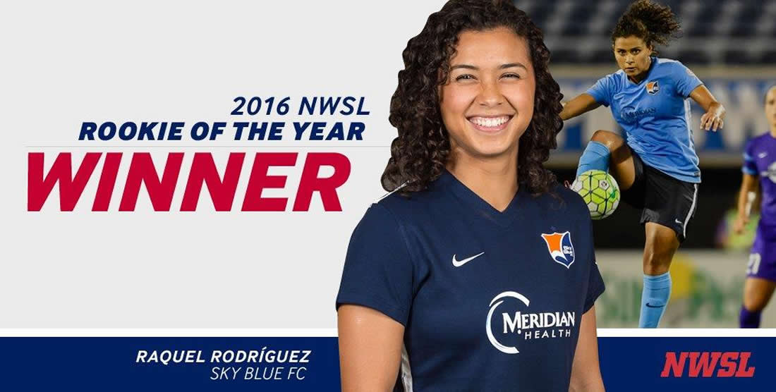 NWSL 1606249 Awards rookie of the year