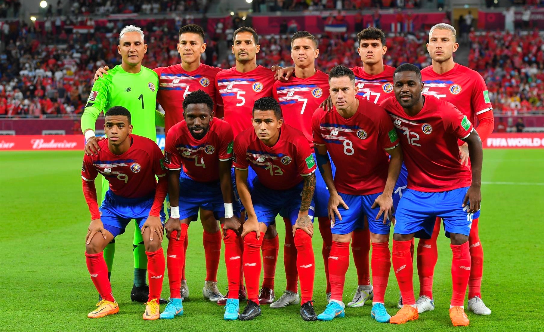 Seleccion de futbol de Costa Rica.